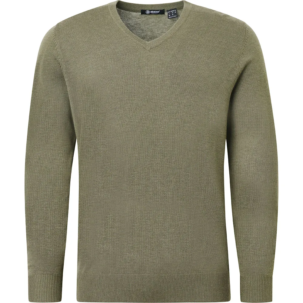 

Свитер Abacus Golf Liffin v neck, зеленый