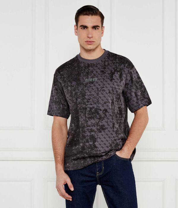 

Футболки в готическом стиле Relaxed fit Guess Active, серый