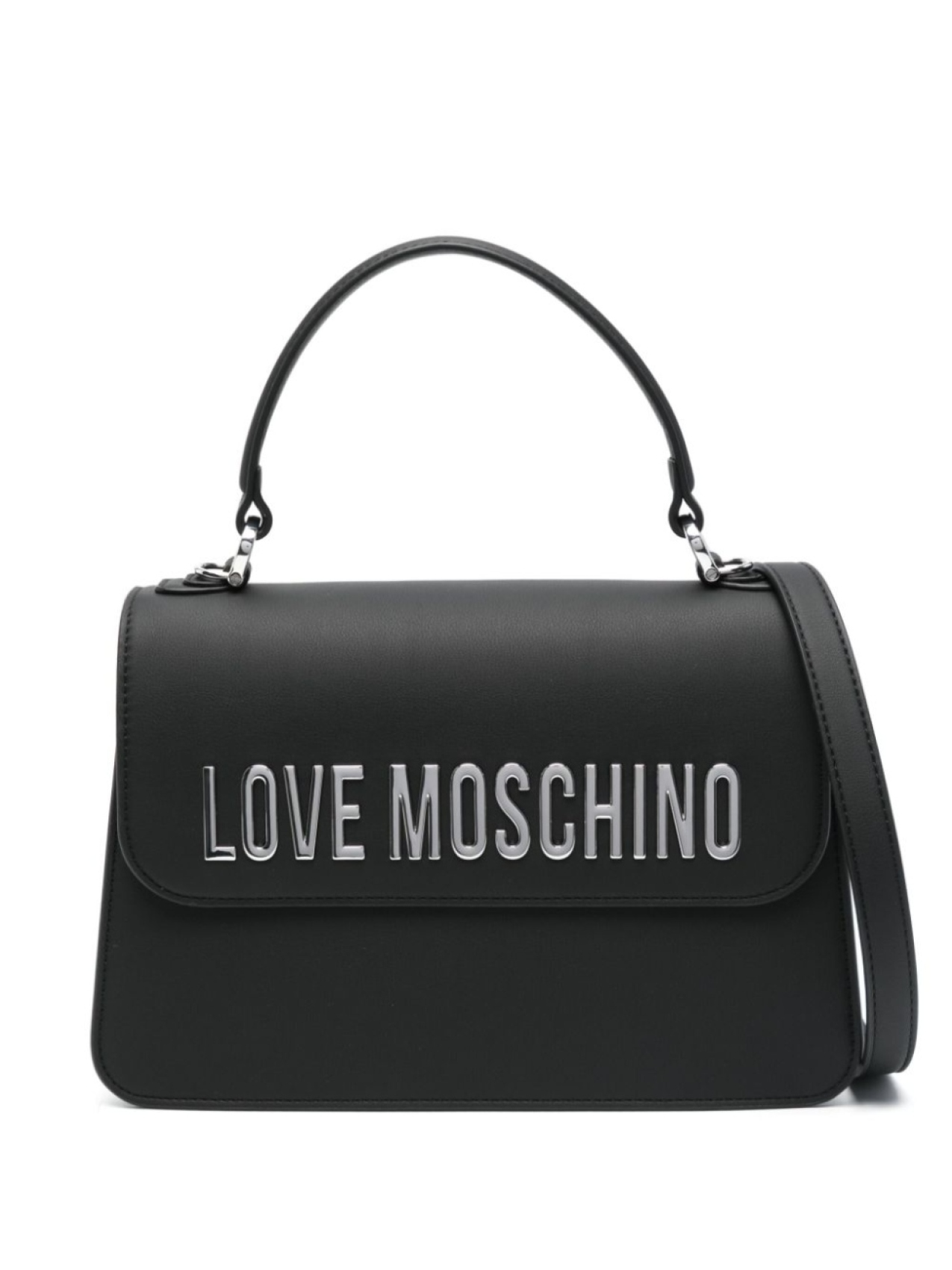 

Сумка-тоут с логотипом Love Moschino, черный