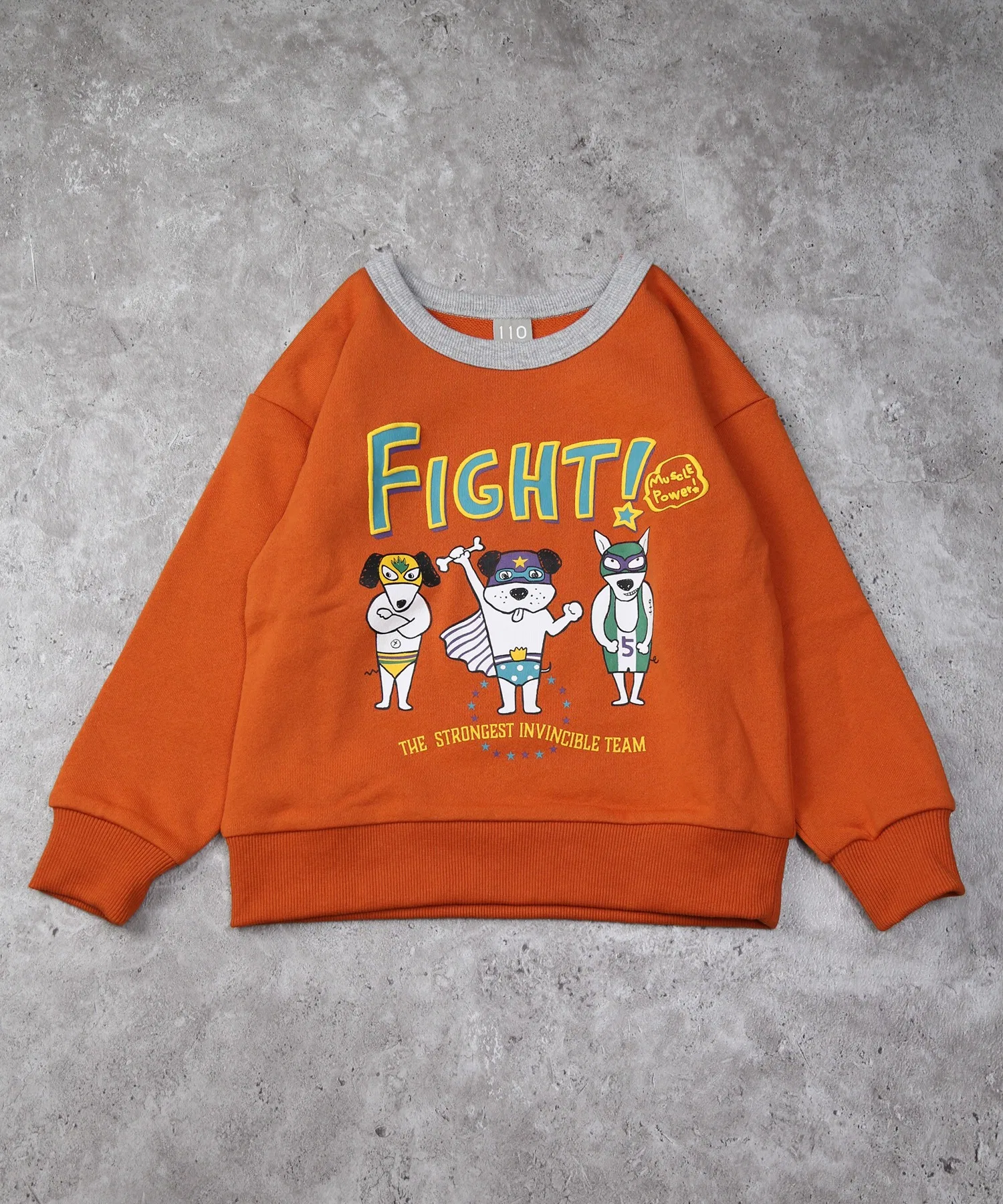 Толстовка с принтом собаки-героя (подкладка из флиса)