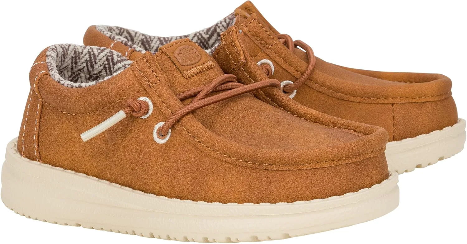 Мокасины HEYDUDE Kids' Wally Classic (для малышей/детей/подростков) — фото 3