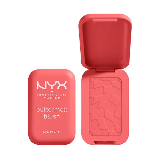 Пудровые румяна NYX PROFESSIONAL MAKE UP Buttermelt Blush, FEELING BUTTA — фото 3