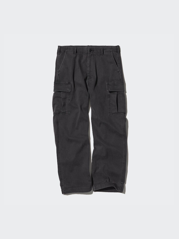 

Брюки-Карго джинсовые Uniqlo, цвет 08 серый