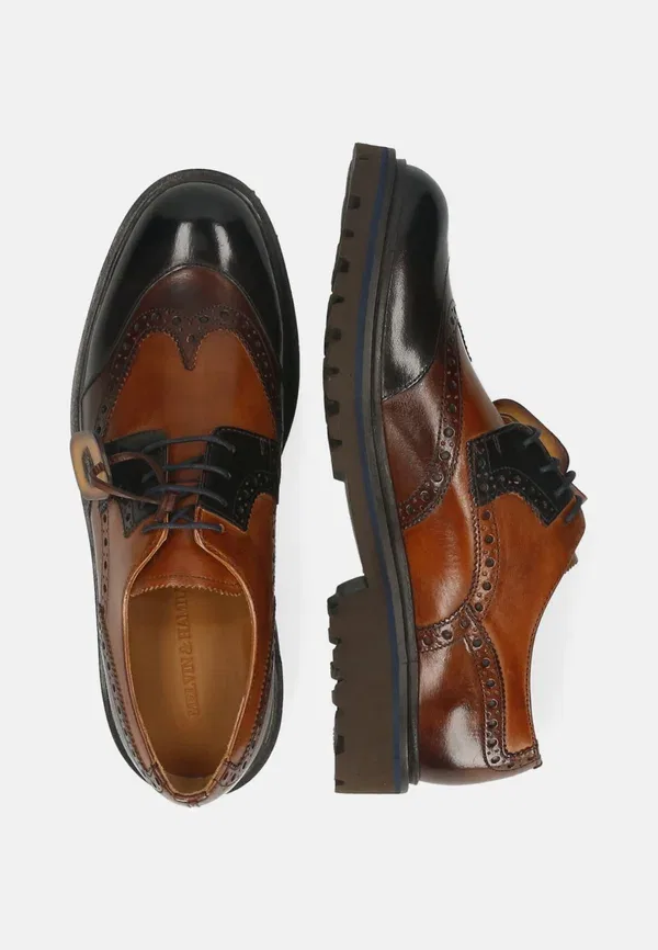 Ботинки на шнуровке Pierce smart lace ups Melvin & Hamilton, коричневый — фото 3