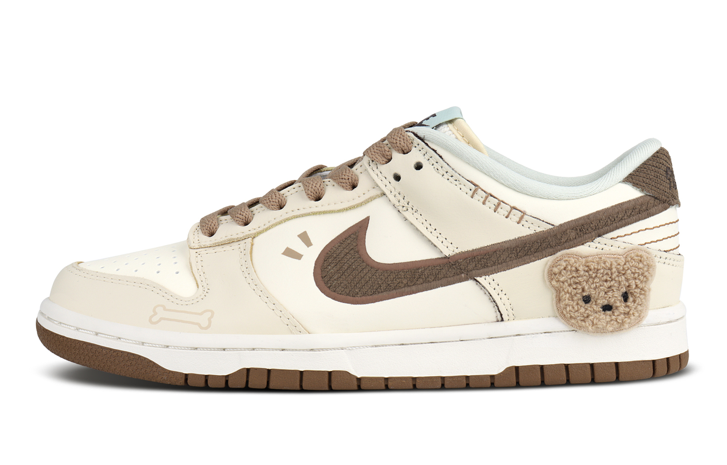 

Nike Кроссовки Dunk Low top Kids' Skateboarding Shoes Ecru Teenagers