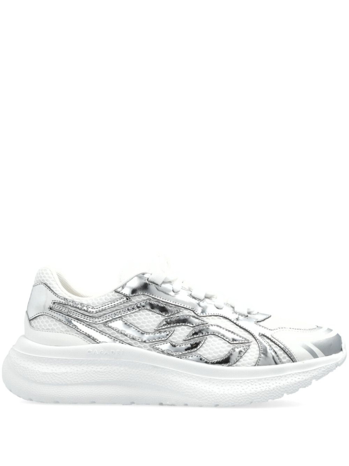 Casadei кроссовки Mia Interstellar, серебряный