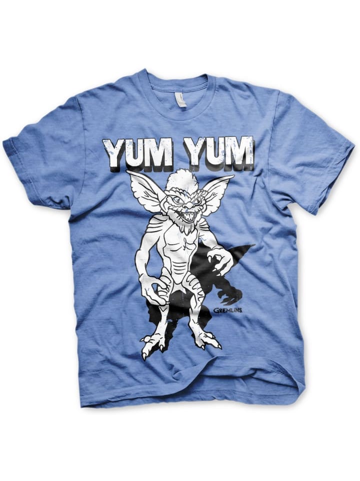 

Футболка Yum Yum T-Shirt синего цвета Gremlins, Синий, Футболка Yum Yum T-Shirt синего цвета Gremlins