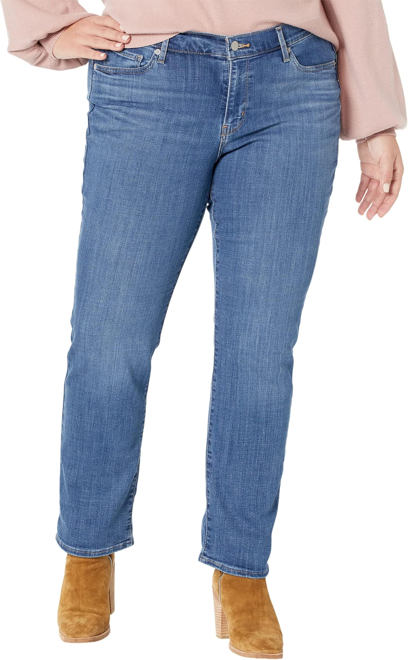 

Джинсы 414 Classic Straight Levi's, цвет Lapis Speed