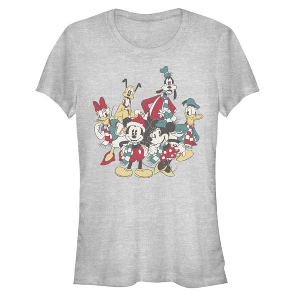 

Футболка с рисунком Микки Мауса и его друзей для юниоров Disney, серый