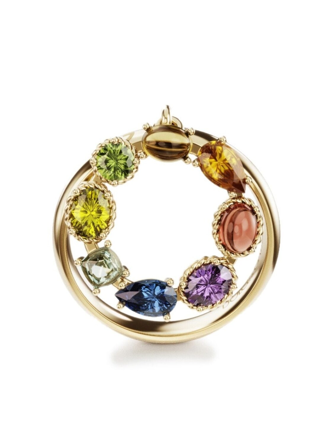 

Кольцо Rainbow Alphabet O из желтого золота Dolce & Gabbana, золотой