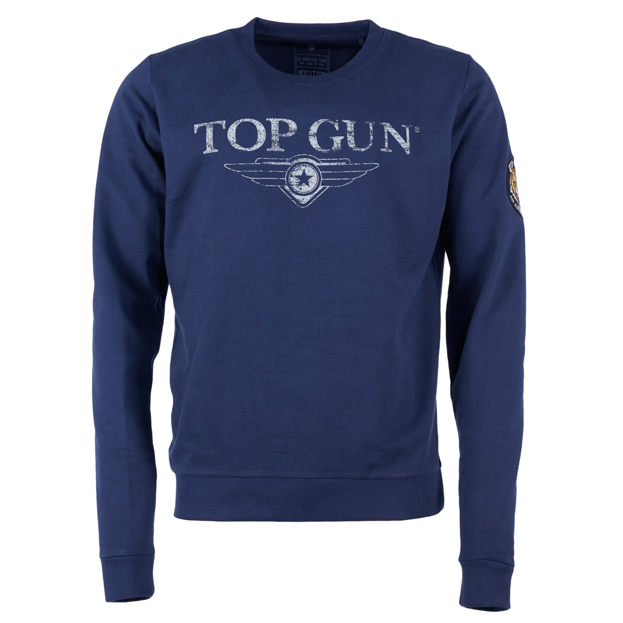 

TOP GUN Свитер "TG20213005", цвет морской волны