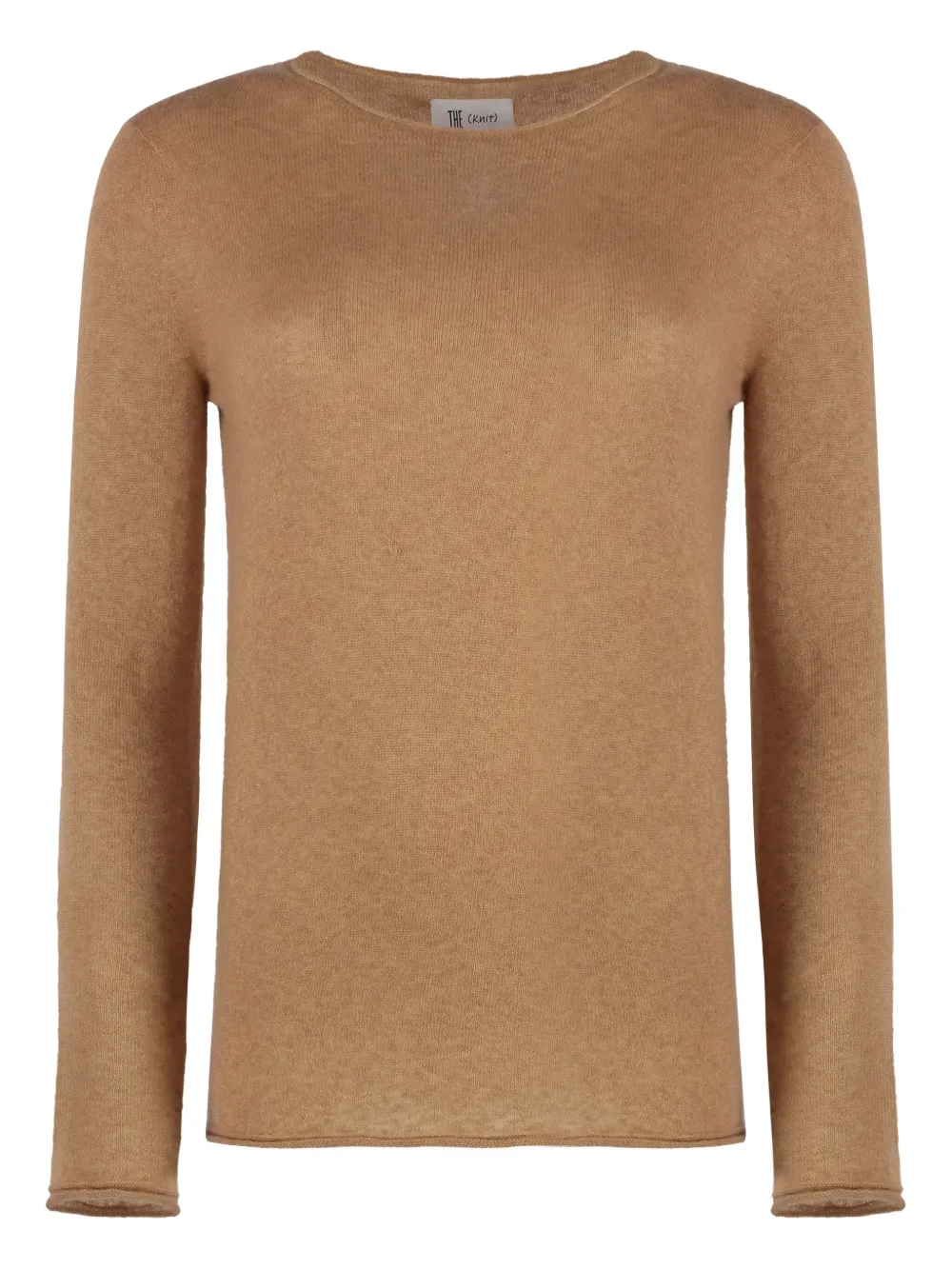 

Свитер с круглым вырезом THE (Alphabet), коричневый