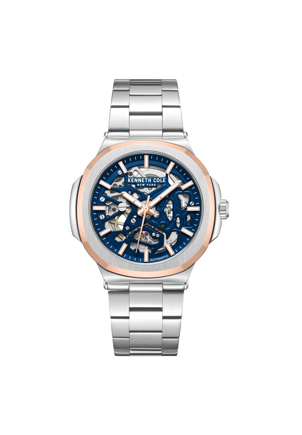 

Часы AUTOMATIC ROUND Kenneth Cole, синий