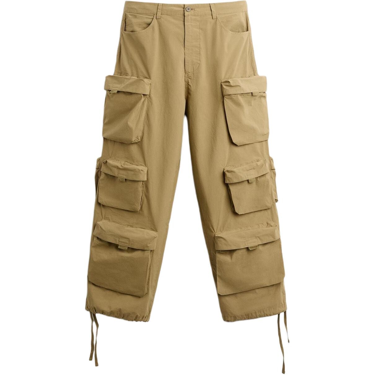 

Брюки-карго мужские загар Zara, цвет Tan
