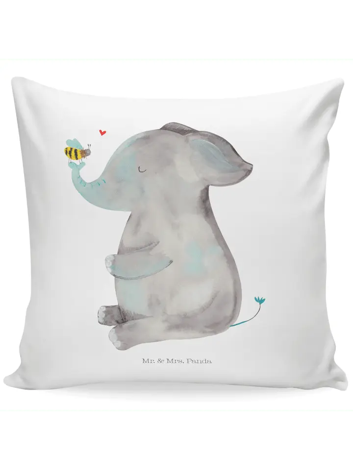 

Подушка Mr & Mrs Panda 40x40 Elefant Biene, белый