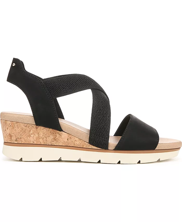 Женские босоножки Just Cute на платформе с ремешками Dr. Scholl's, черный — фото 2