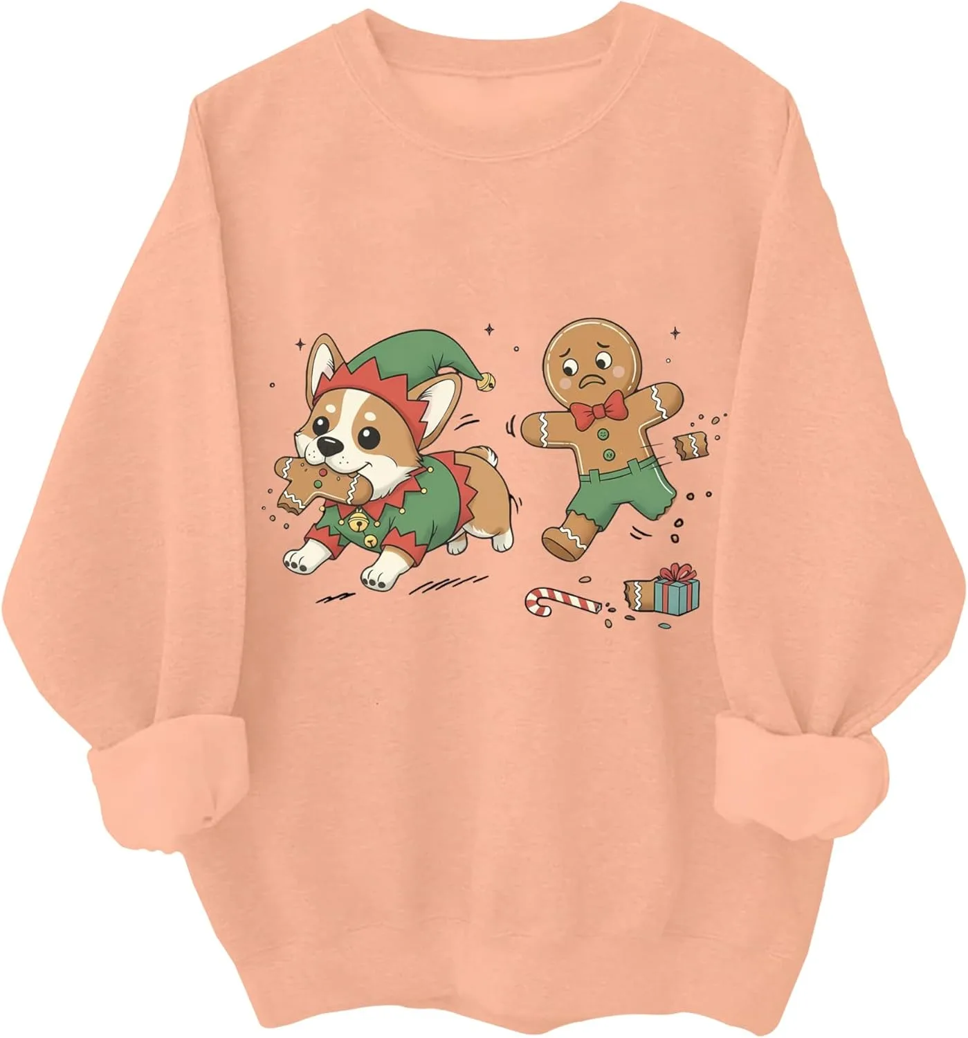 

Рождественский свитшот с корги Relliot