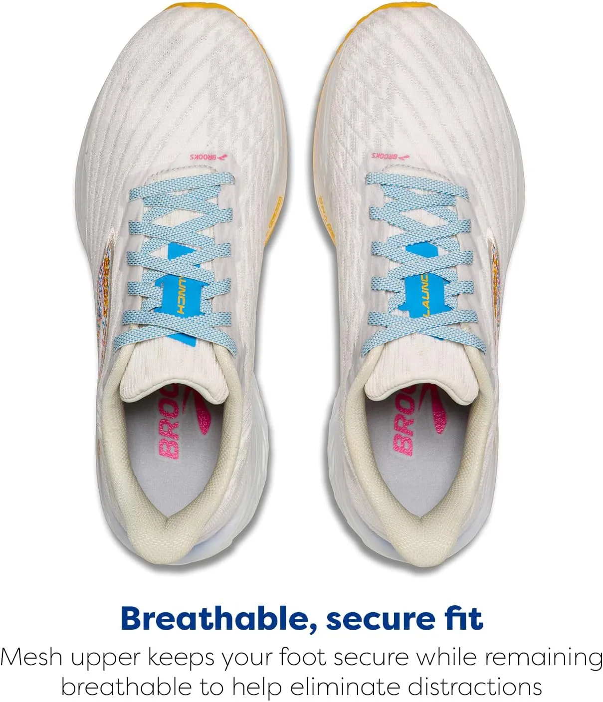 Мужские кроссовки Brooks Launch 11, белый — фото 4