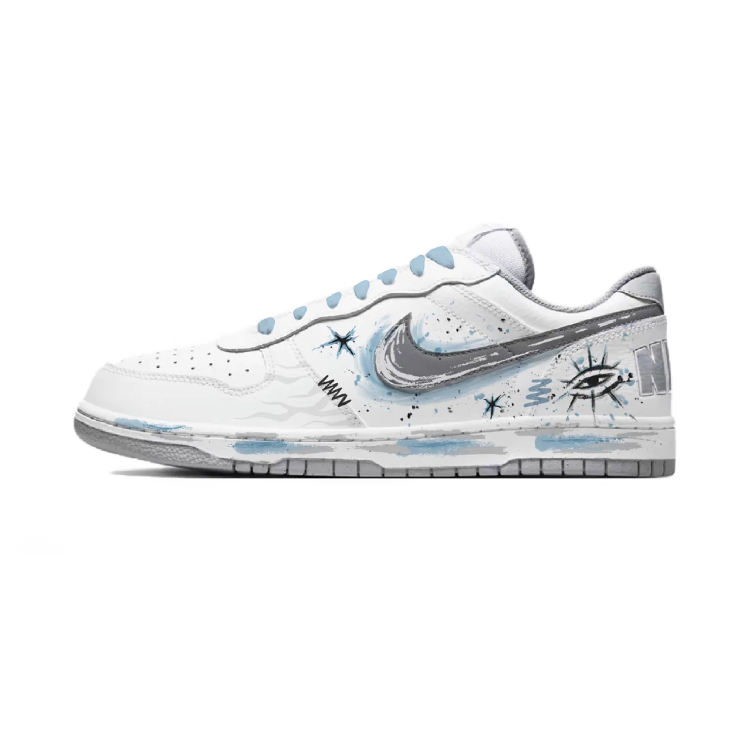Кеды Nike Dunk Ice Starry Eye White — фото 3