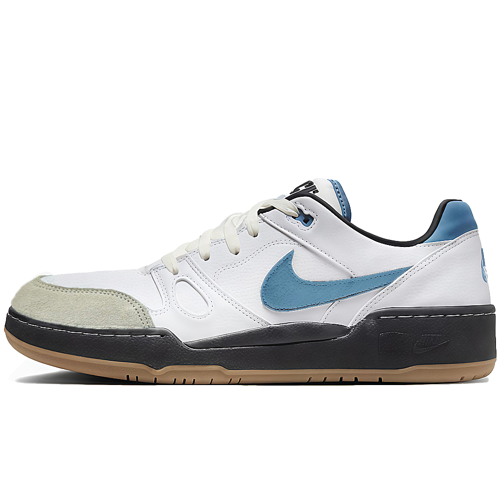 

Nike Кроссовки для скейтбординга Full Force Slip с низким верхом, мужские, белые, синие
