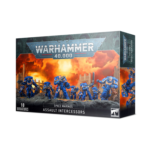 

Фигурка Space Marines: Assault Intercessors Games Workshop