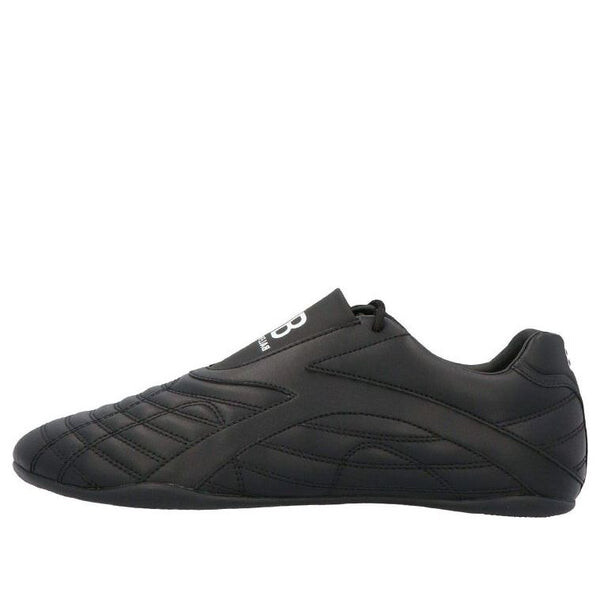 

Кроссовки zen sneakers 'black leather' Balenciaga, черный