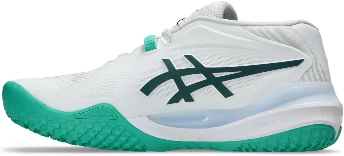 Кроссовки для тенниса ASICS Gel-Resolution X, White/Dark Neptune — фото 4