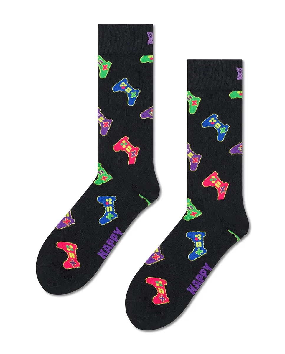 

Носки, я посылаю черную видеоконсоль Happy Socks