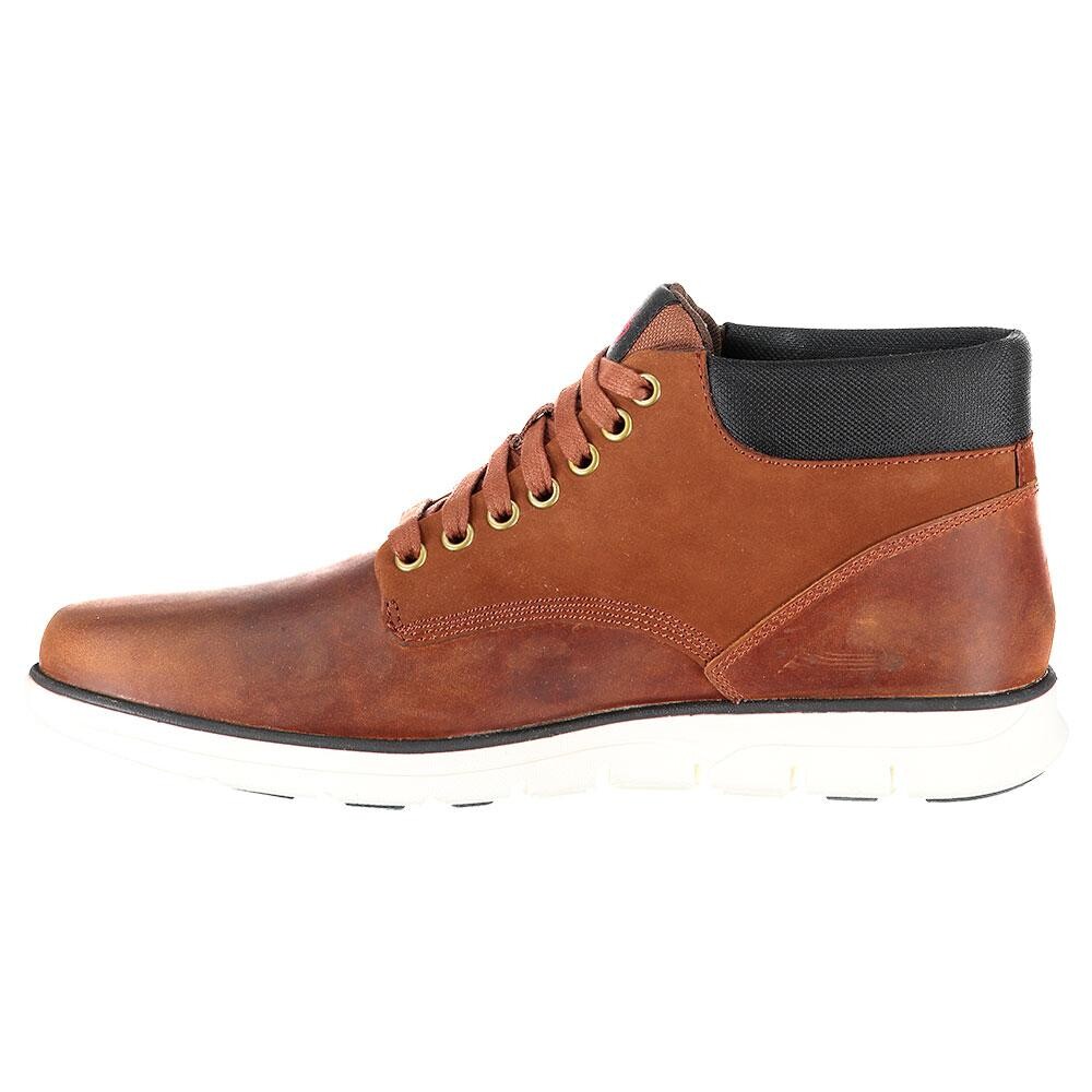 Ботинки мужские Timberland Bradstreet из натуральной кожи премиум-класса, коричневый — фото 3