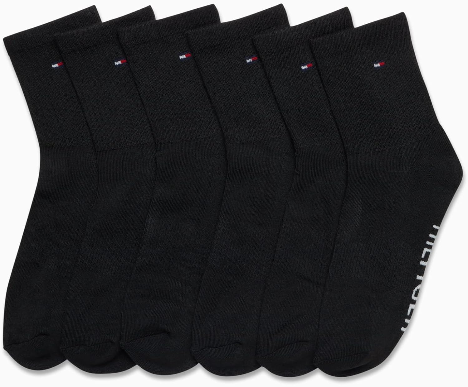 Мужские носки Tommy Hilfiger - спортивные носки с высокой амортизацией (6 шт.), Black — фото 4