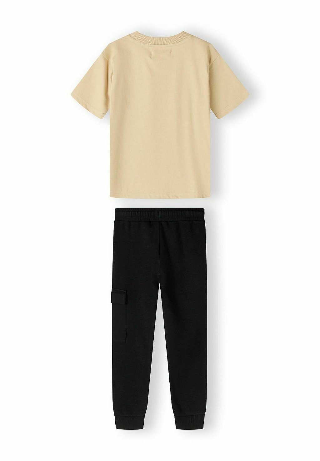 Базовая футболка SHORT SLEEVE AND JOGGERS SET MINOTI, черный — фото 3