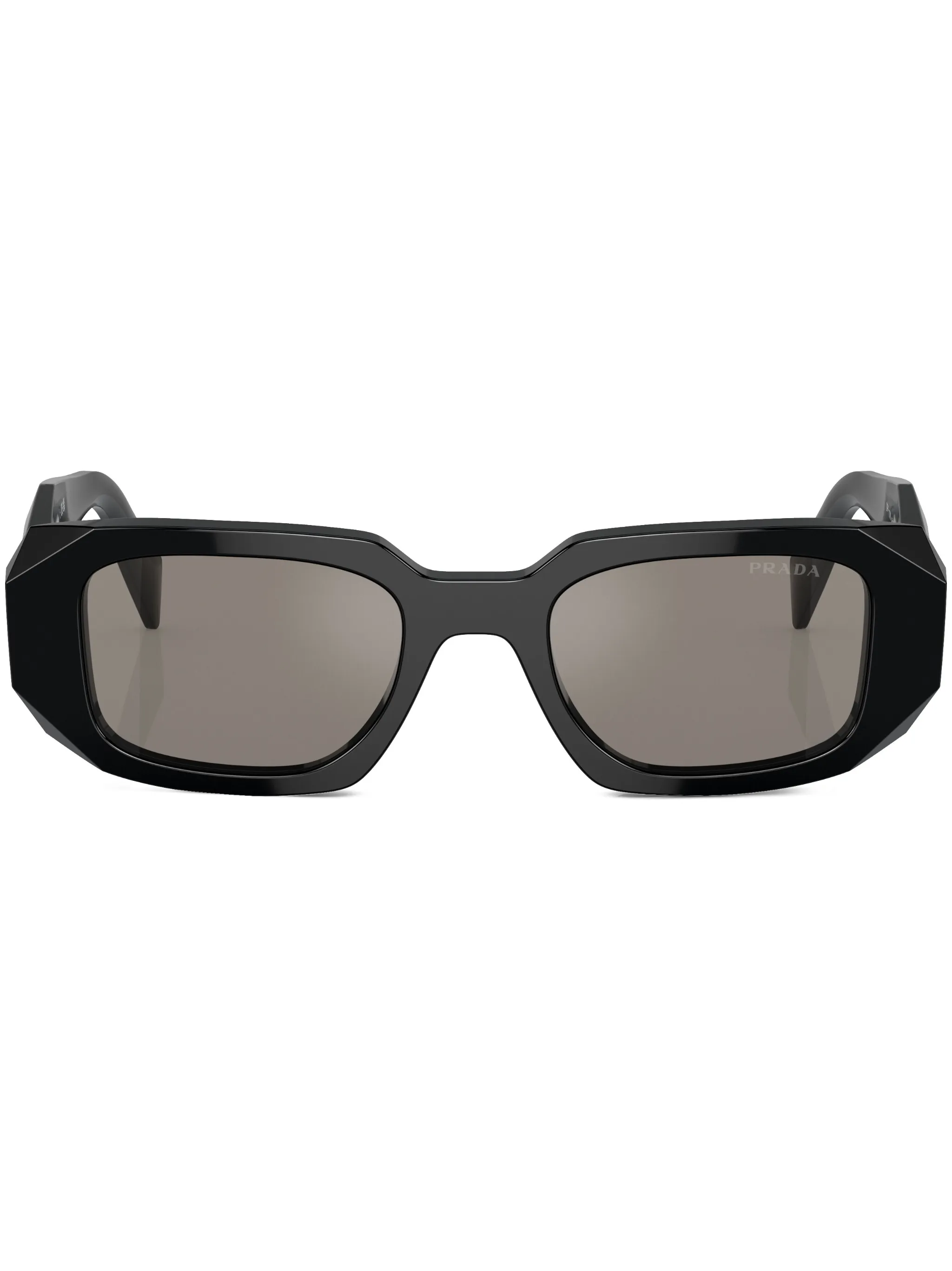 

Солнцезащитные очки в геометричной оправе Prada Eyewear, черный