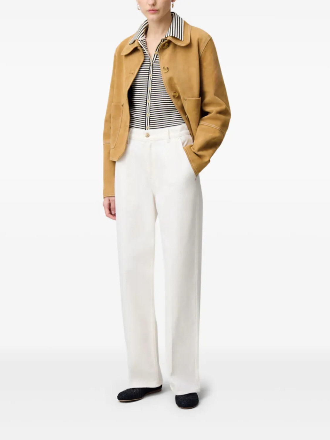 

Claudie Pierlot куртка на пуговицах, нейтральный