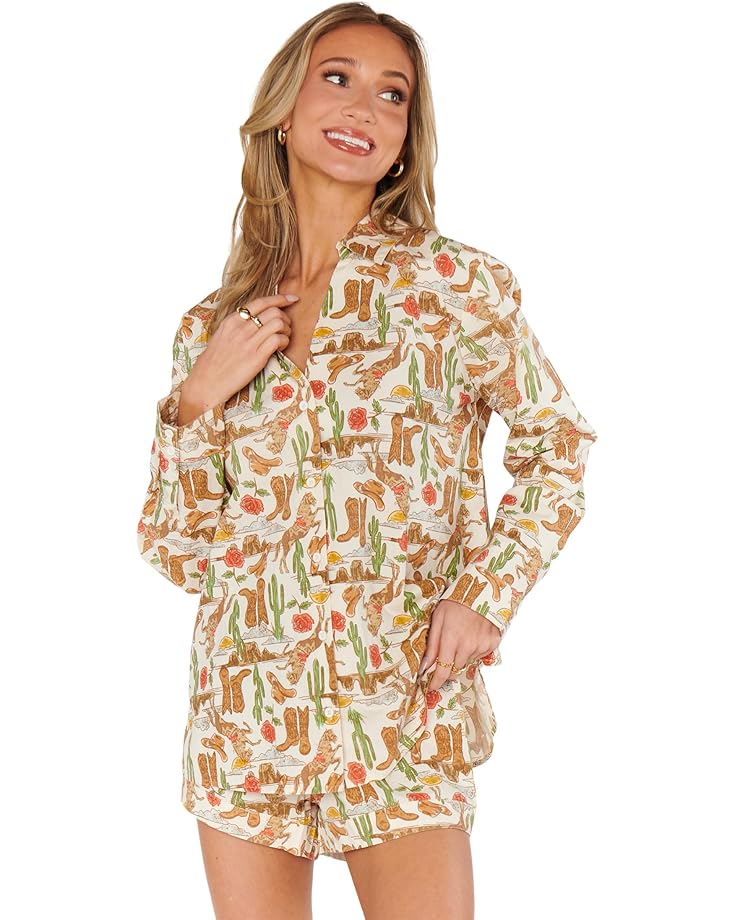 

Пижама Show Me Your Mumu Shorts Pajama set, цвет Rodeo Escape