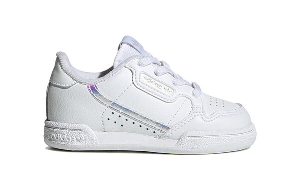 Кроссовки детские оригинальные континентальные 80 Adidas, белый — фото 2