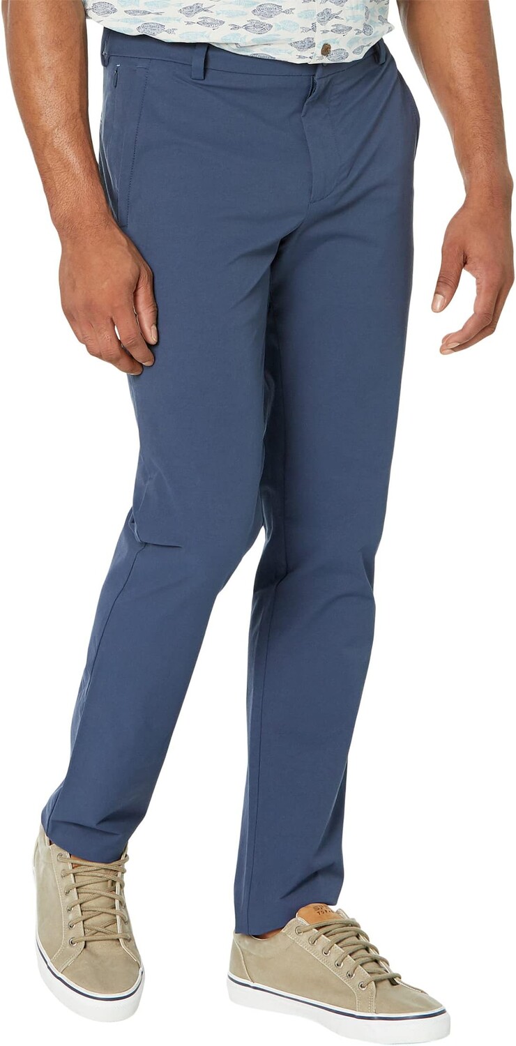 

Узкие спортивные брюки Performance Vineyard Vines, цвет Blue Blazer