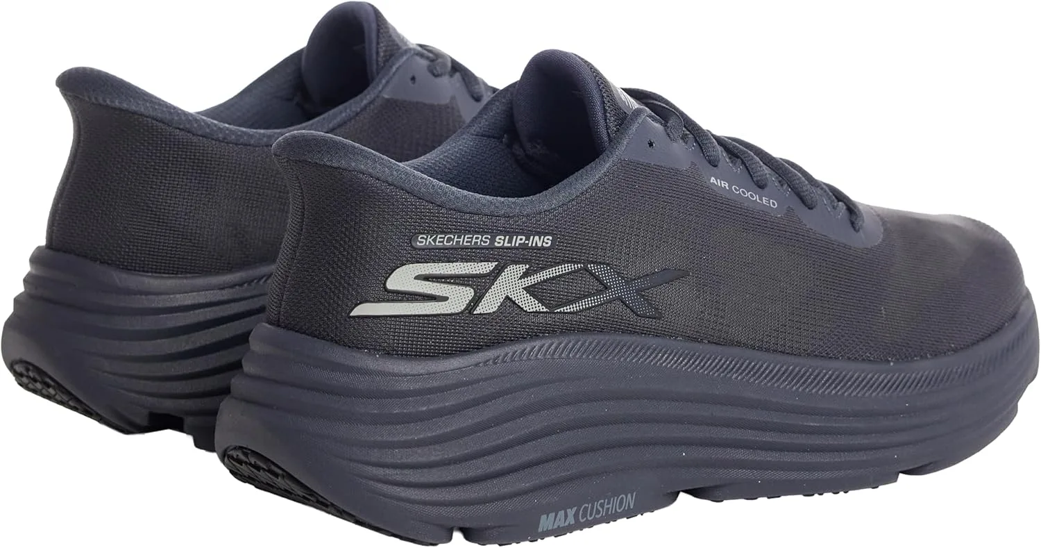 Мужские кроссовки Skechers Endeavour Exciton с максимальной амортизацией, черный/темно-синий — фото 2