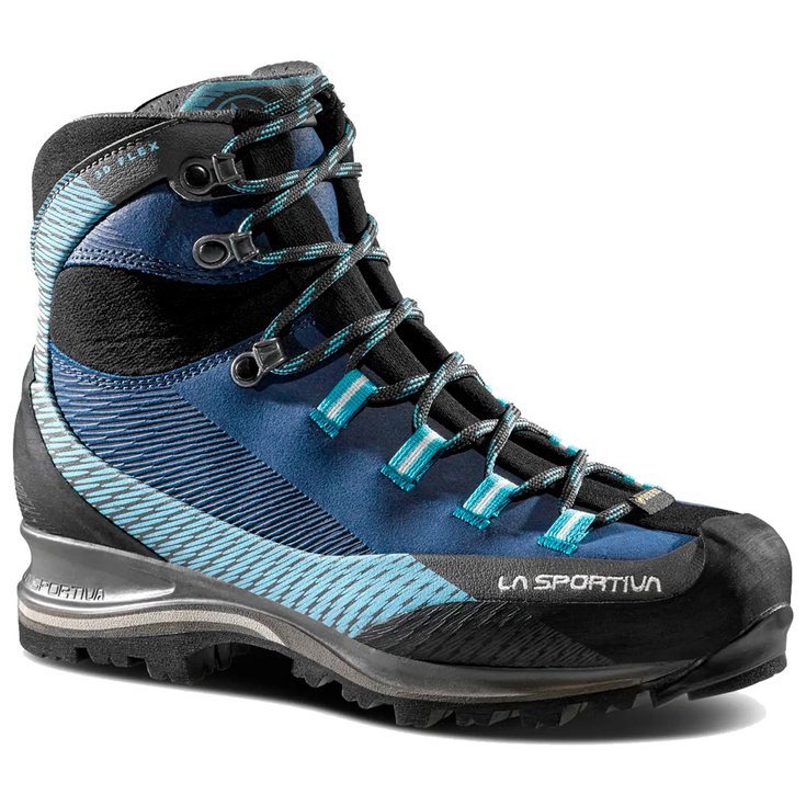 

Треккинговые/Горные походные ботинки Trango TRK Leather женские Gore-Tex Opal Pacific Blue - 38 La Sportiva