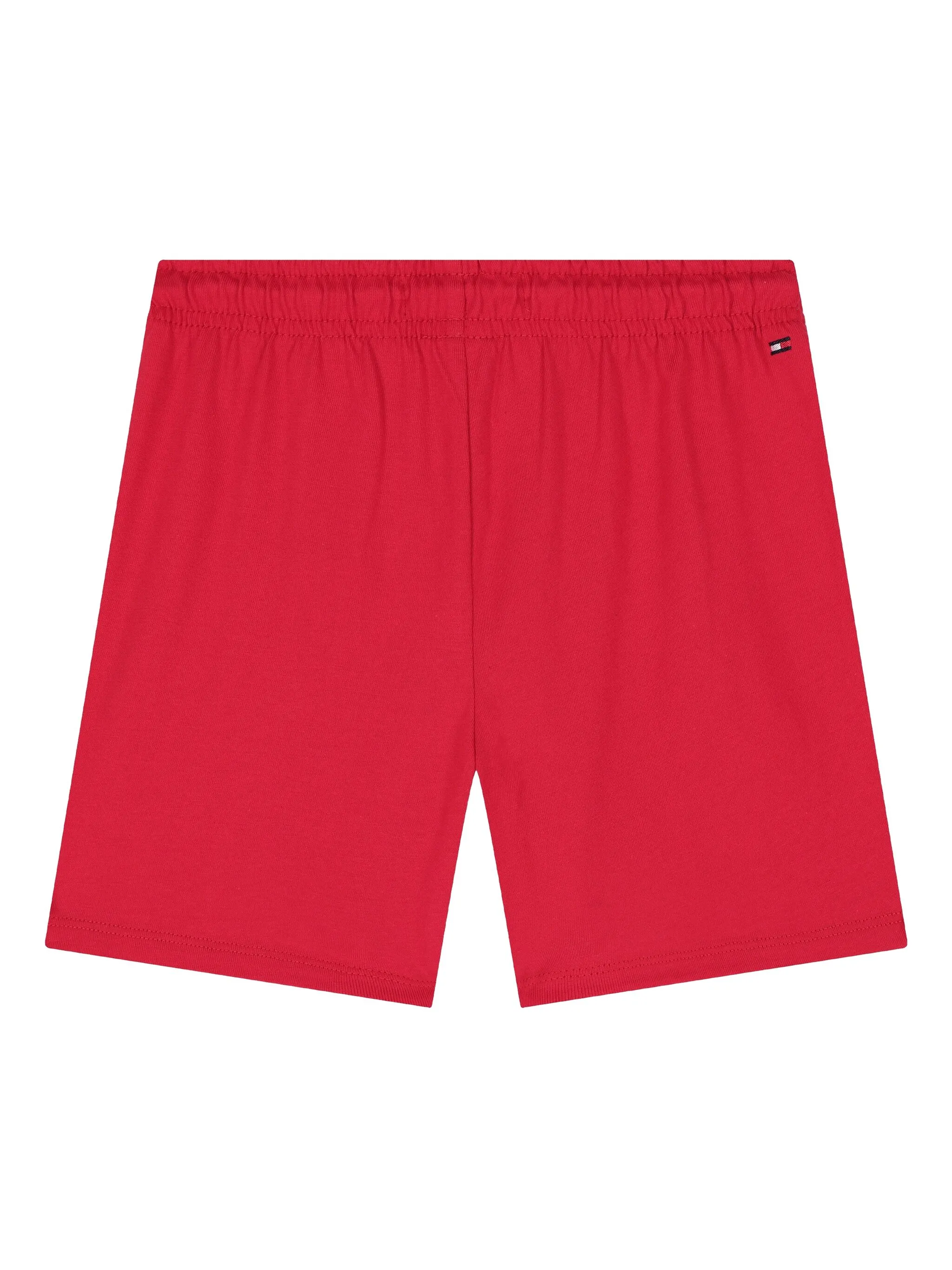 Шорты с логотипом Tommy Hilfiger Junior, красный — фото 2