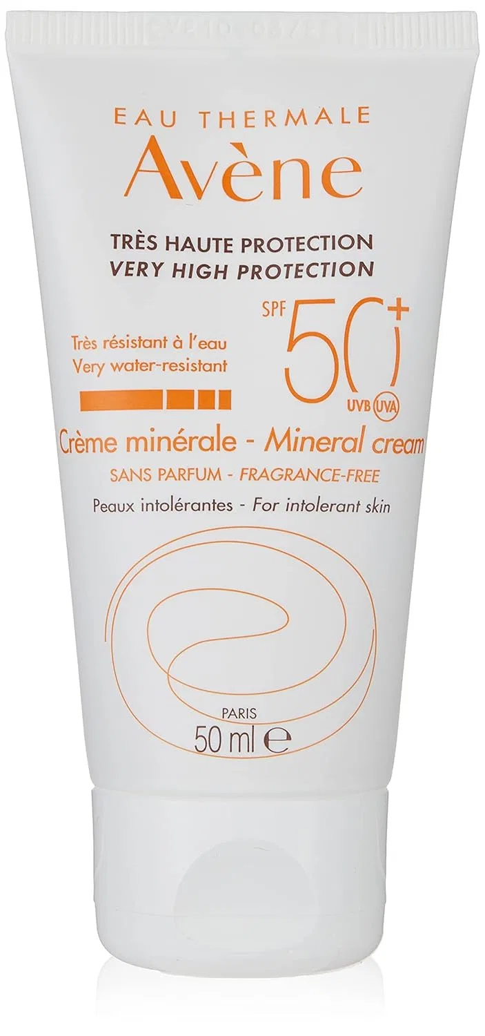 Минеральный солнцезащитный крем SPF 50 от Avène Avene
