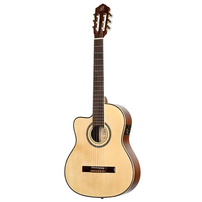 

Акустическая гитара Ortega Family Series Pro Full Size Guitar Solid Spruce/ Mahogany Natural - RCE141NT-L, Left-handed