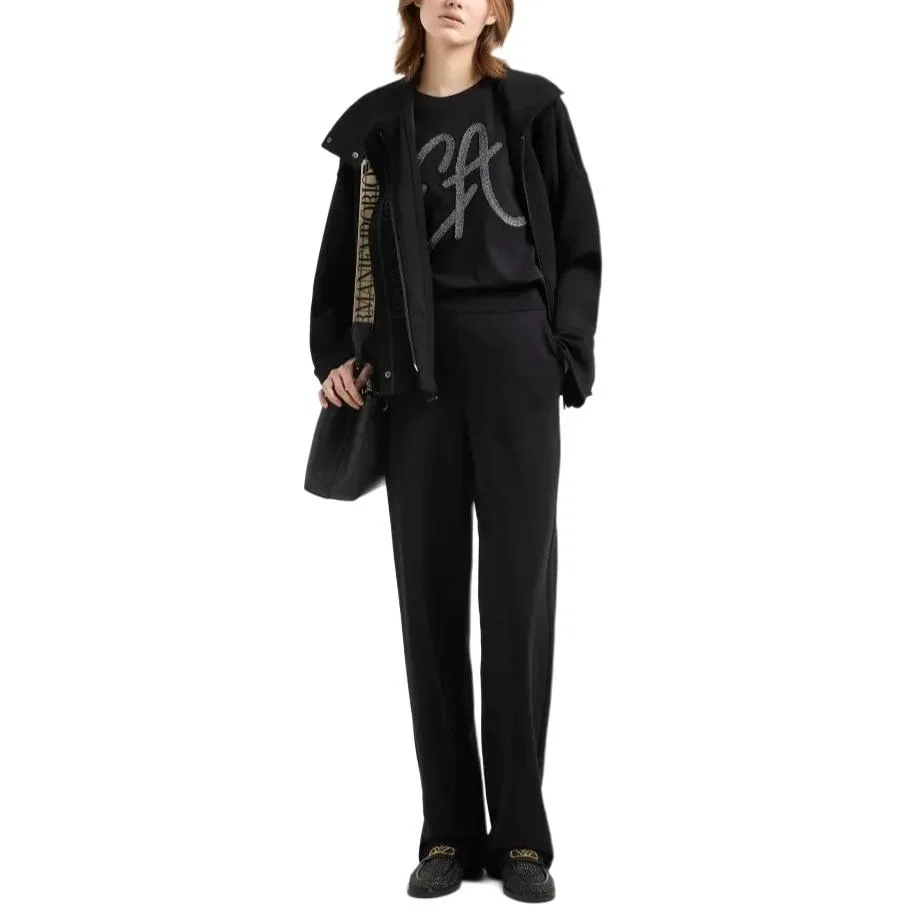 Футболка из коллекции Sustainability EMPORIO ARMANI, Black — фото 3