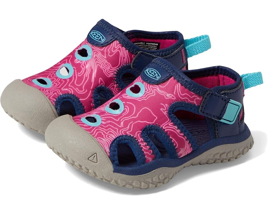 

Кроссовки KEEN Kids Stingray, цвет Blue Depths/Festival Fuchsia