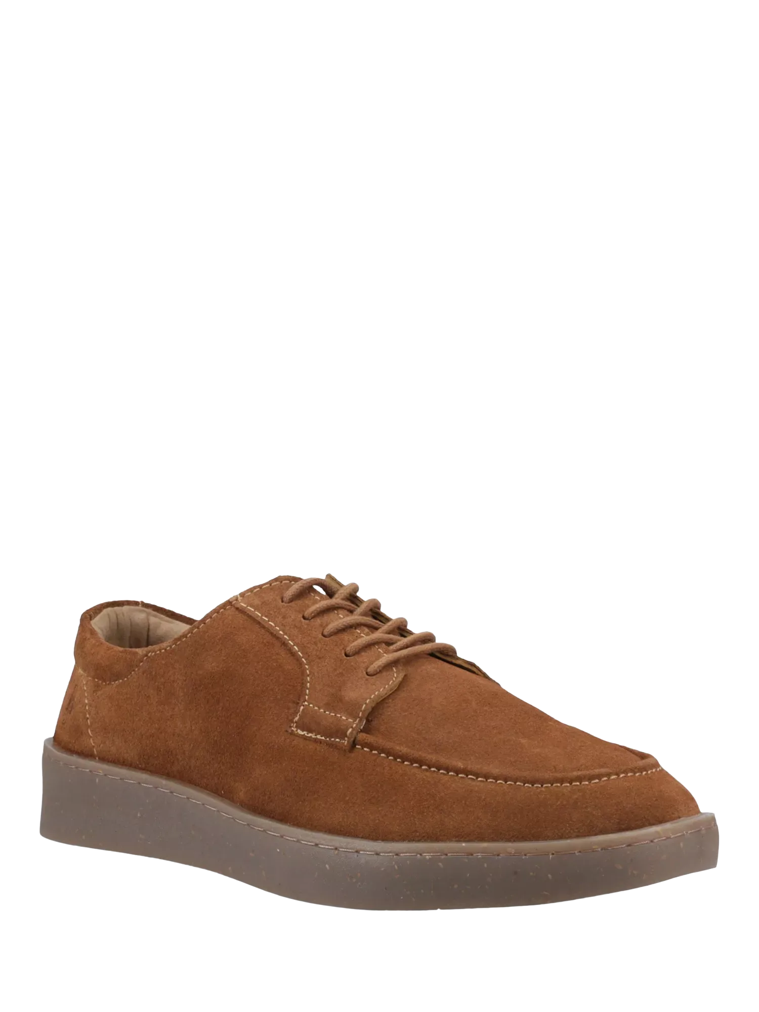 Замшевые кроссовки Rafael на шнуровке, бежевые Hush Puppies — фото 2