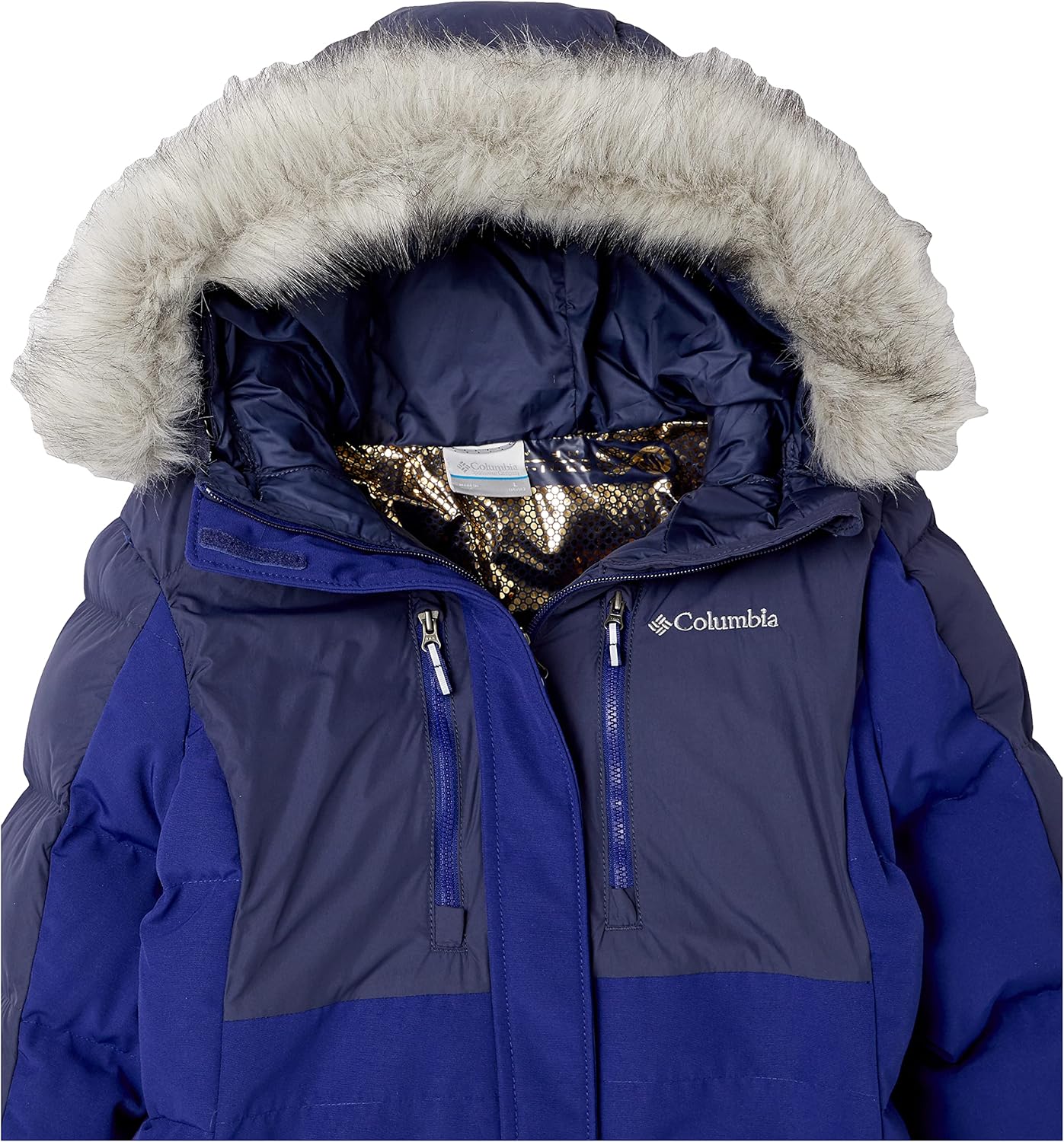Куртка Columbia girls Marquam Peak Fusion Ii, Dark Sapphire/Nocturnal — фото 3