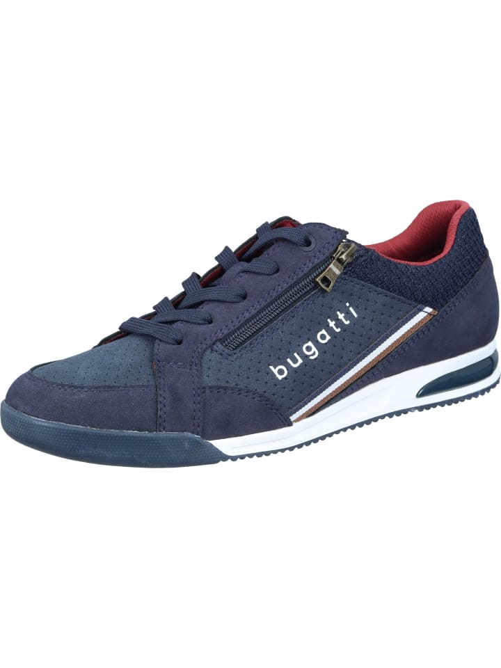 

Туфли на шнуровке Bugatti Denim, цвет dark blue/cognac