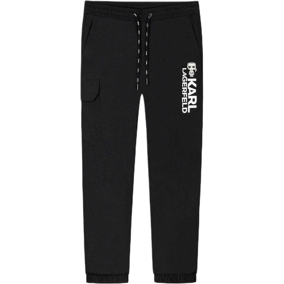 

KARL LAGERFELD / Karl Lagerfeld Jeans Брюки повседневные KARL LAGERFELD SS24 мужские черные