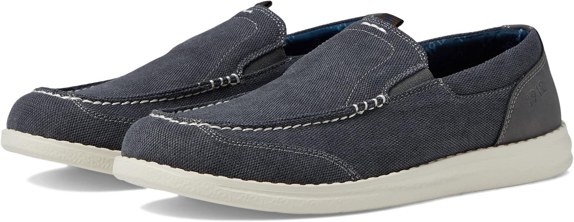 

Лоферы Brewski Canvas Moccasin Toe Venetian Slip-On Nunn Bush, бронза