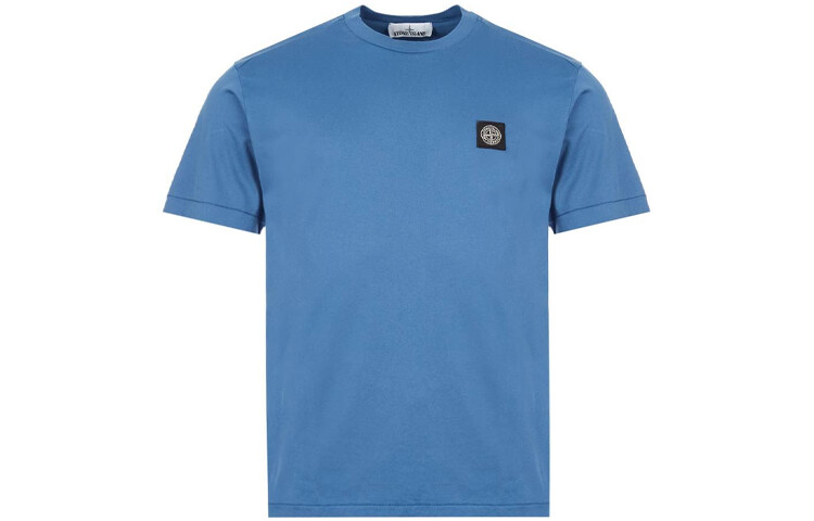 

Футболка унисекс синяя Stone Island, синий