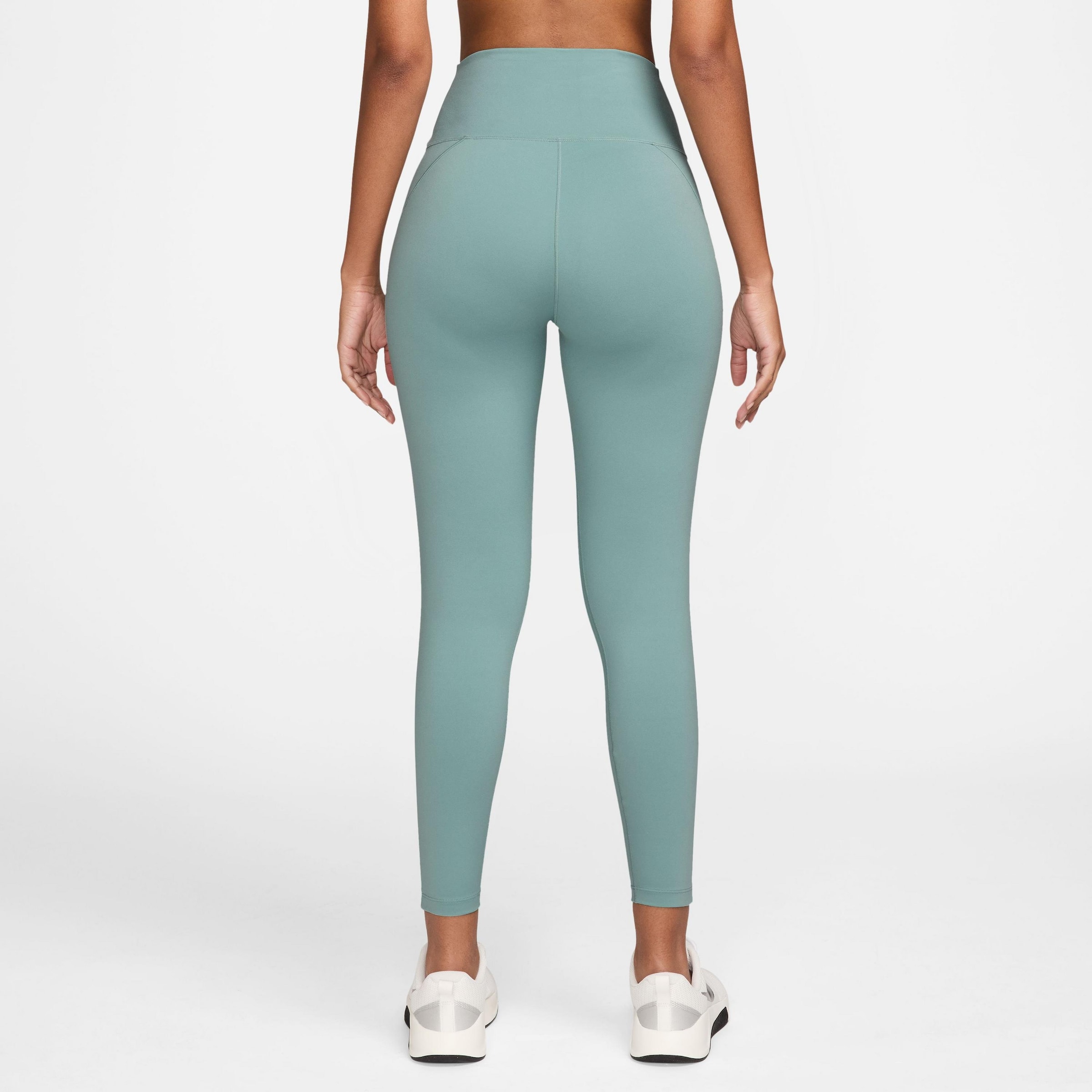 NIKE Узкие спортивные штаны 'One' в голубом цвете Cyan Blue — фото 4